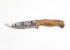 Нож туристический цельнометаллический Кизляр Тайга с кожаными ножнами