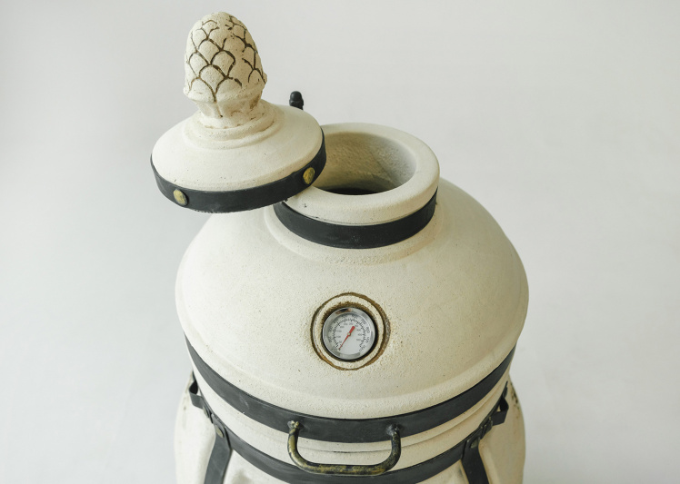 Тандыр Александр с термометром на колёсах Комплект Практичный