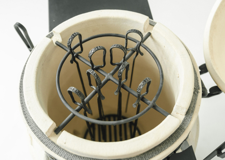 Тандыр Александр с термометром на колёсах Комплект Базовый