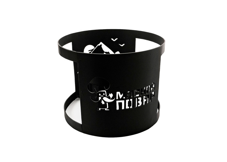 Подставка под садж с топливом для горения